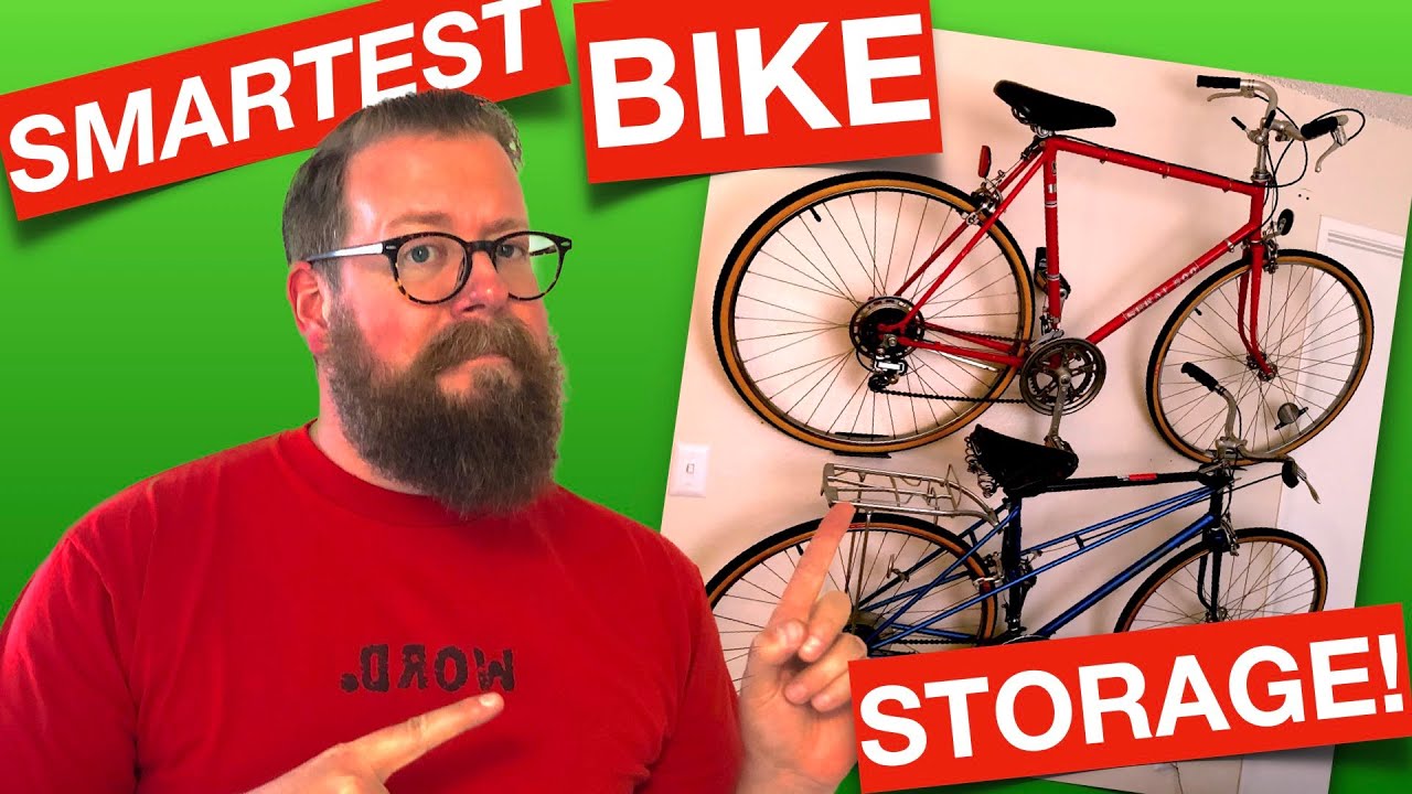 Bike STORAGE On the WALL!! - Borgen's Bicycle Wall Mount Kits | A &ldquo;How To&rdquo; ORGANIZATION Top Tip!