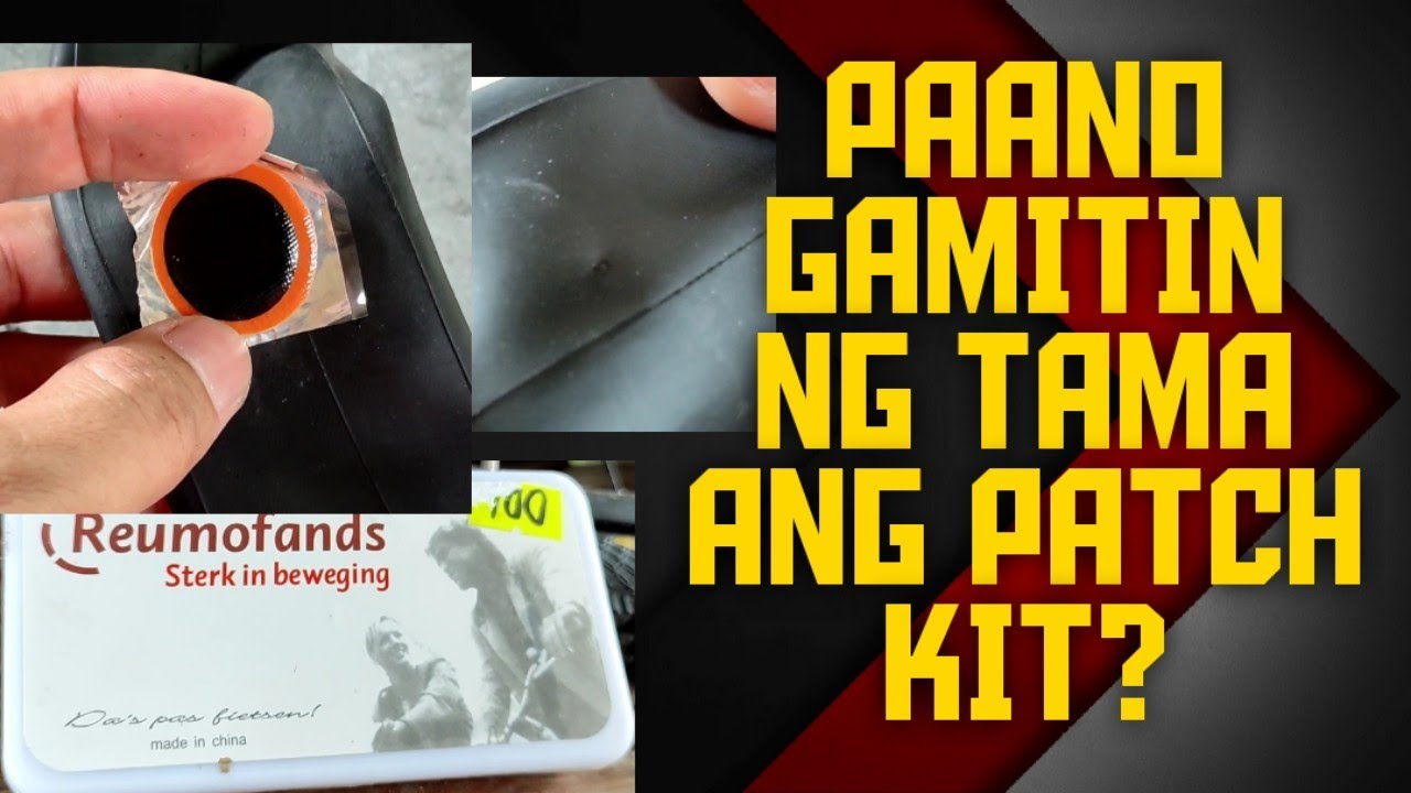 Paano gamitin ng tama ang Patch kit|How to use patch kit #PatchKit#KiksTv