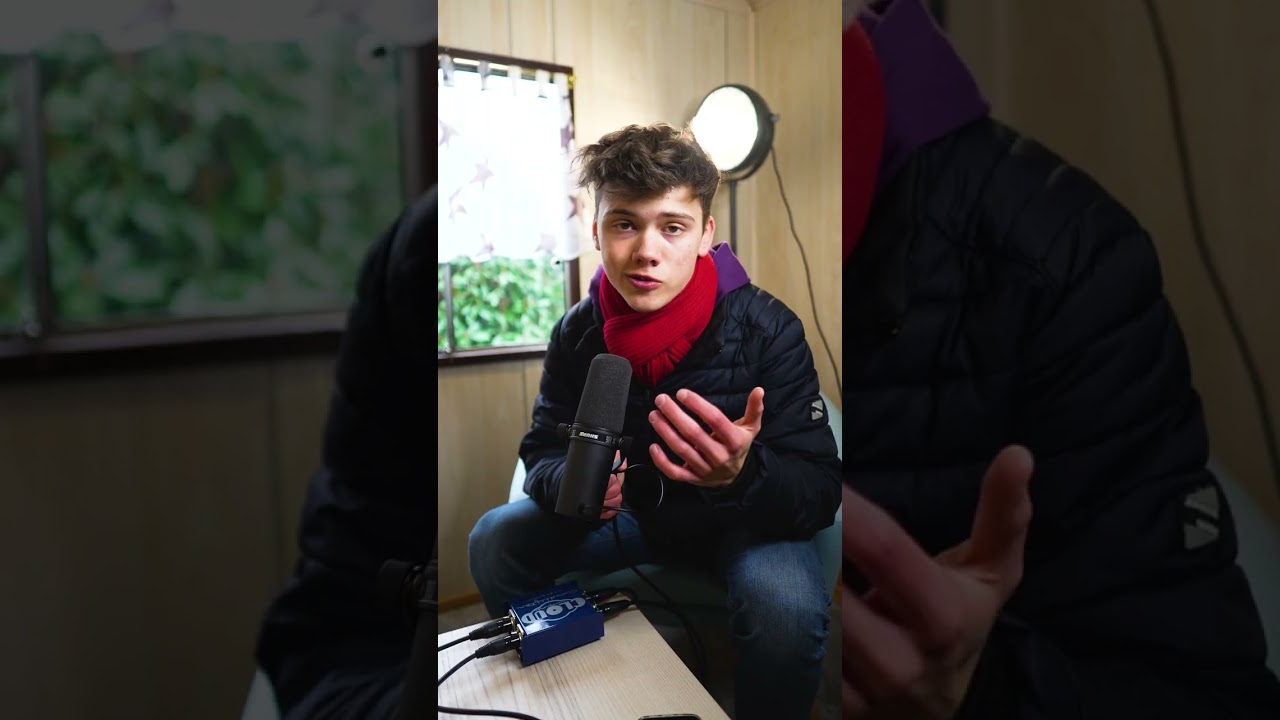 So produzieren wir unser Podcast Folgen 😳 #shorts