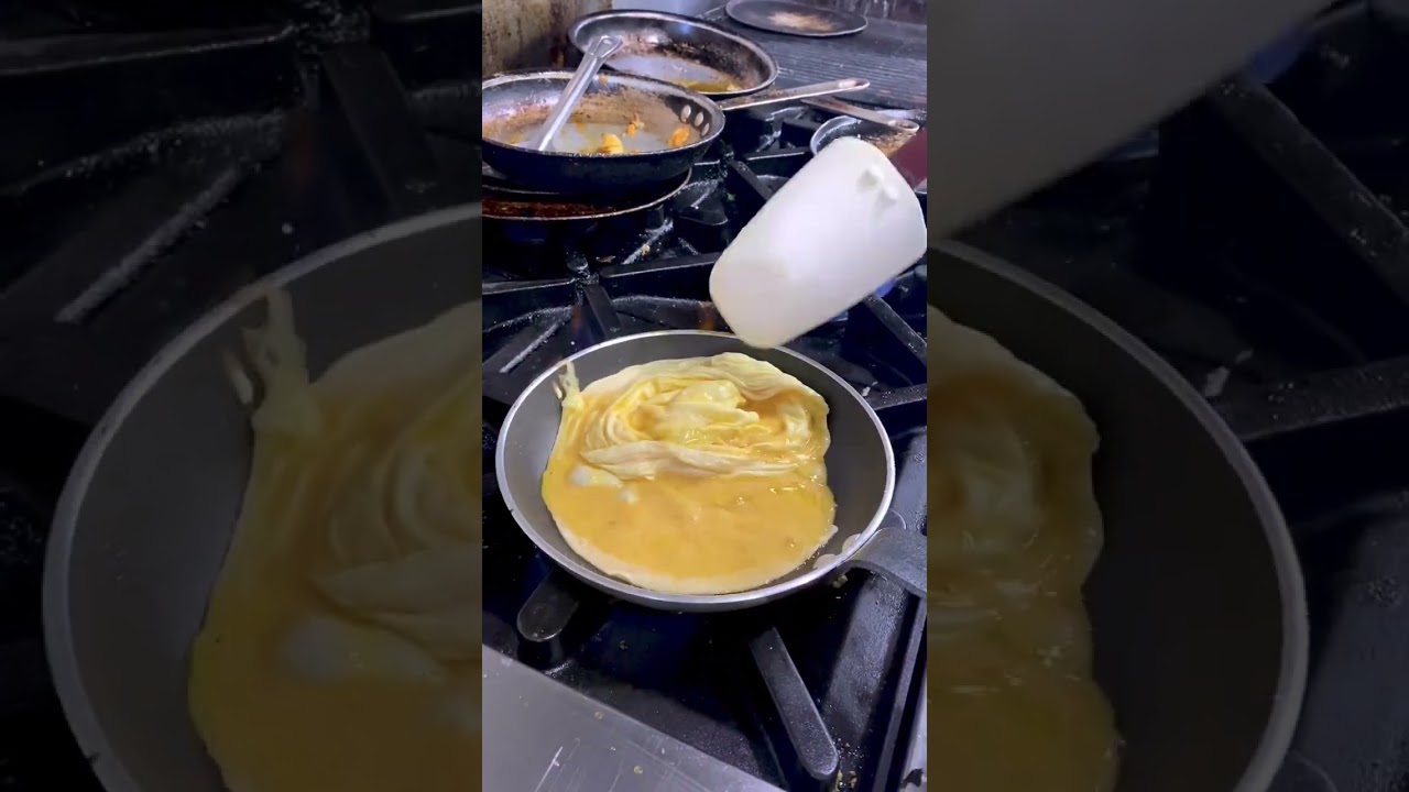 How to make a folded egg 🍳