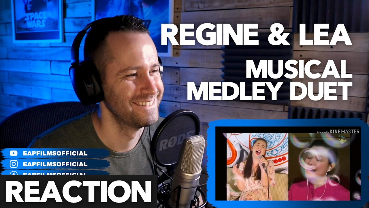 Regine & Lea Salonga - Musical Medley Duet | REACTION