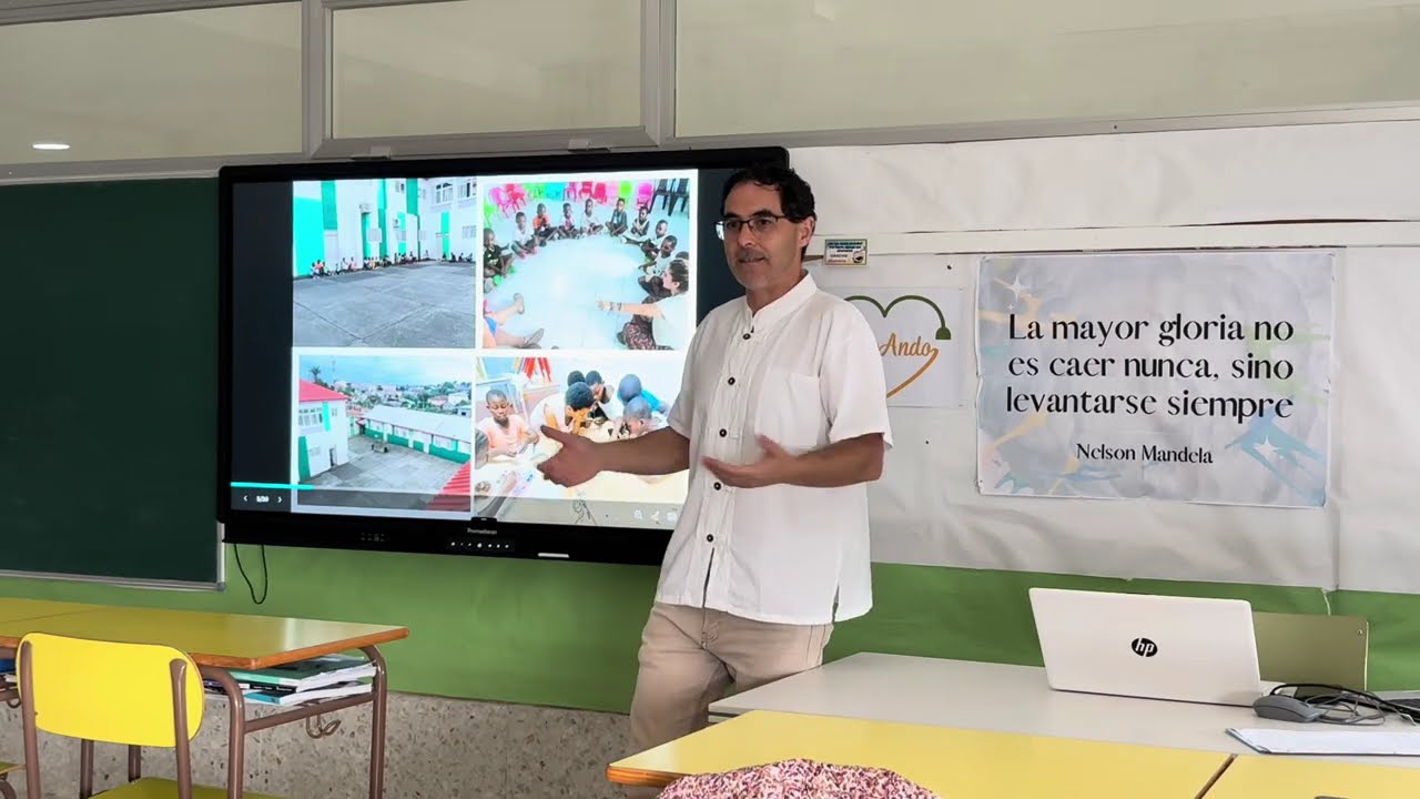 Experiencia Misionera de Fermín en Malabo - Fundación Colegio Bérriz