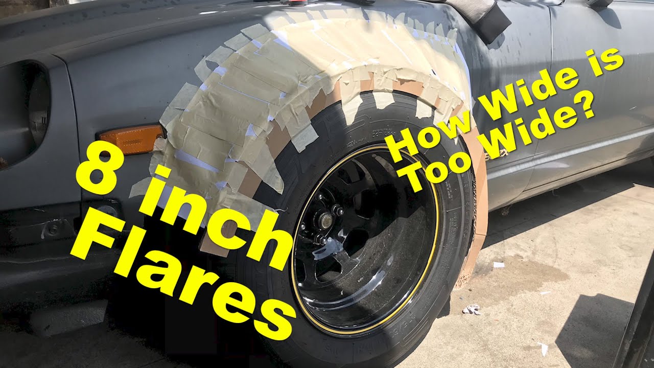 Making DIY Steel Fender Flares for the Datsun 280