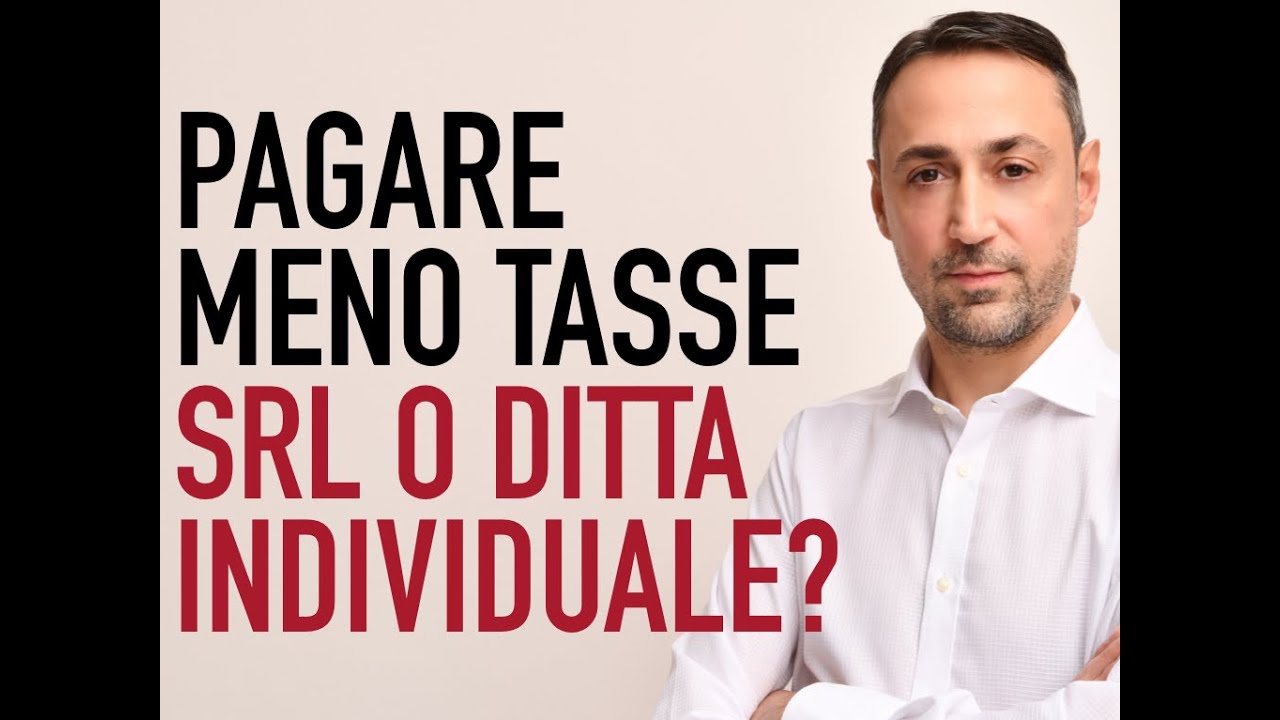 MEGLIO LA DITTA INDIVIDUALE O UNA SRL?