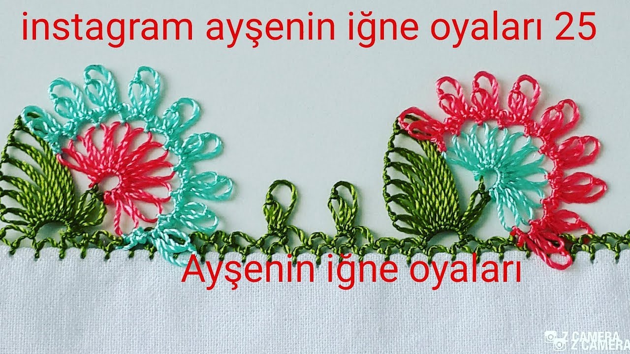 167.model Çıtıpıtı iğne oyası modeli anlatımlı yapılışı 📣 📣