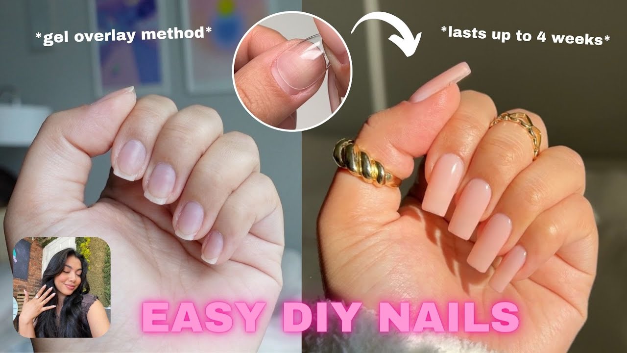Gel X popping off?🤦🏻‍♀️ Gel Overlay Method + Hacks to make them last weeks! Step by step Tutorial