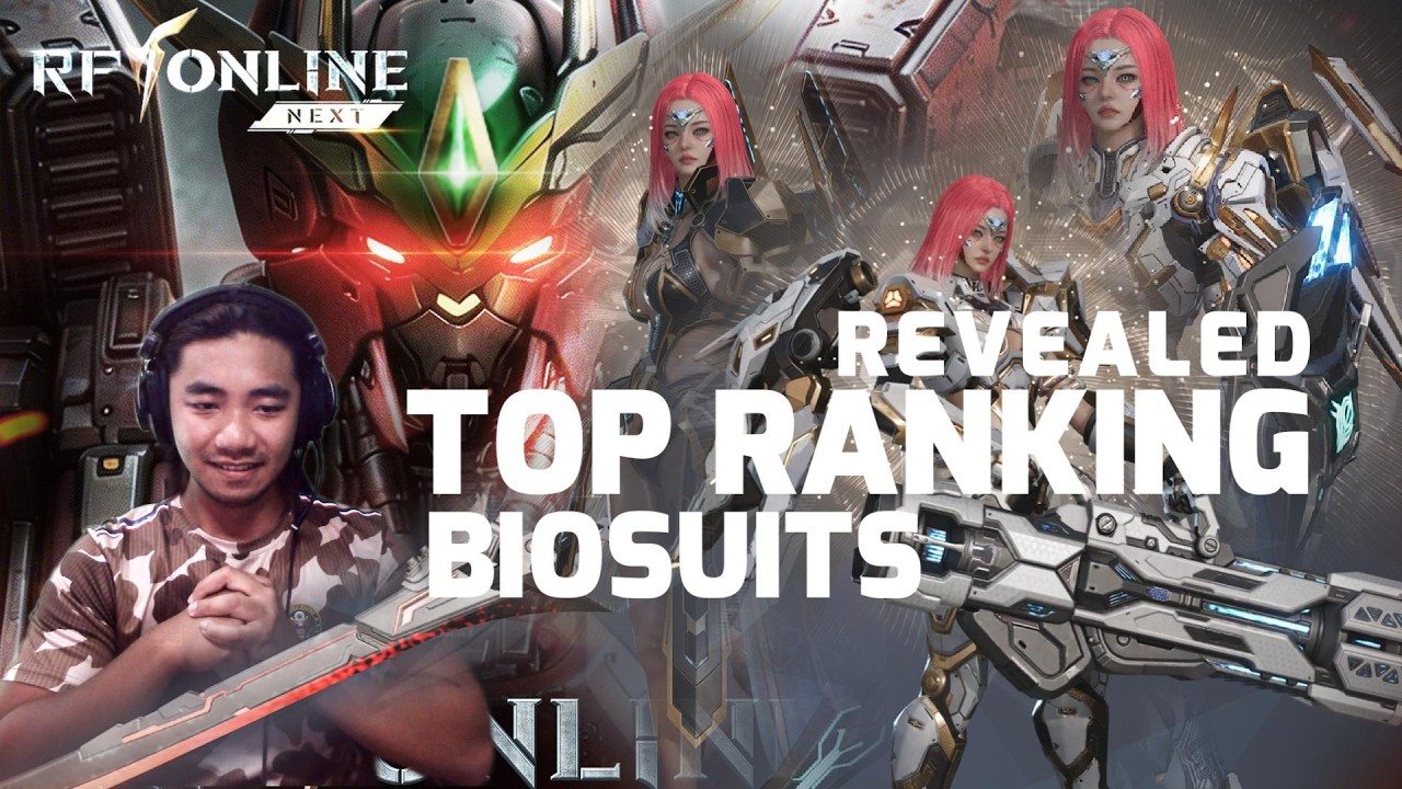 TOP RANK S BIOSUITS - RF ONLINE NEXT