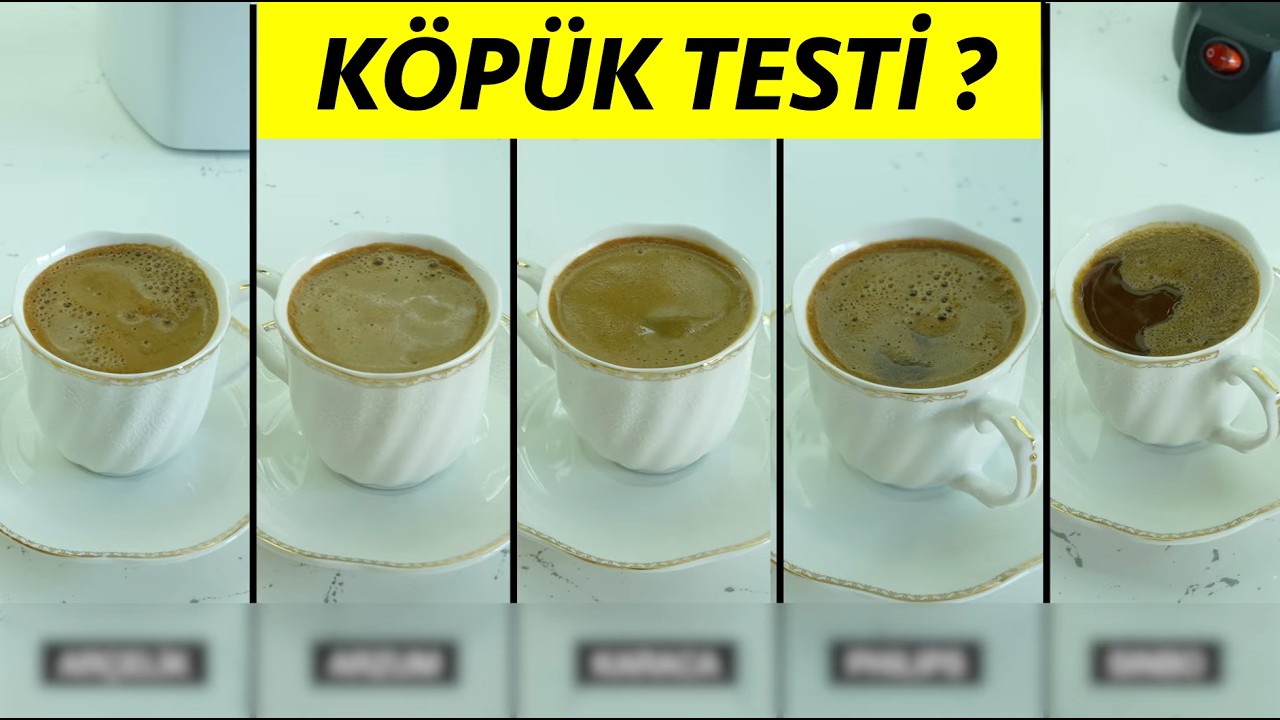 İZLEMEDEN TÜRK KAHVE MAKİNASI ALMA?