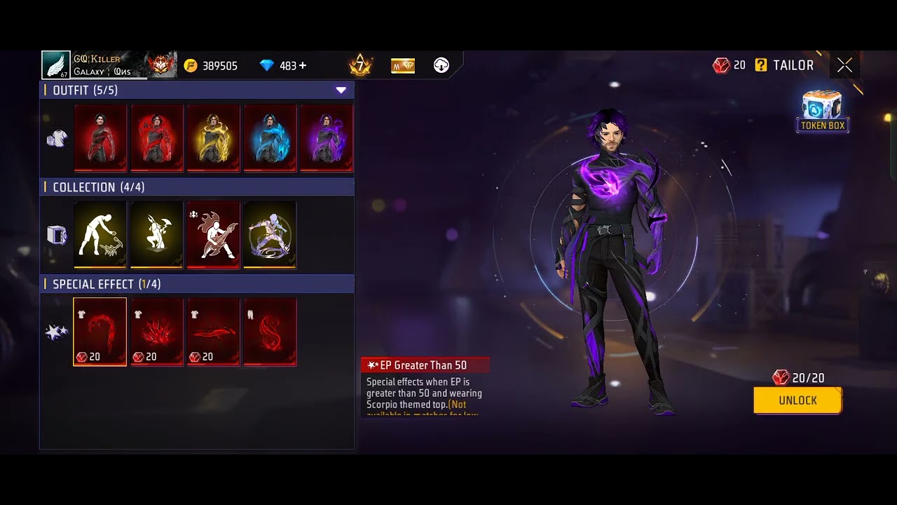 Scorpion Evo Bundle full Upgrade in free fire #foryou #freefire #tranding #viral #viralvideo