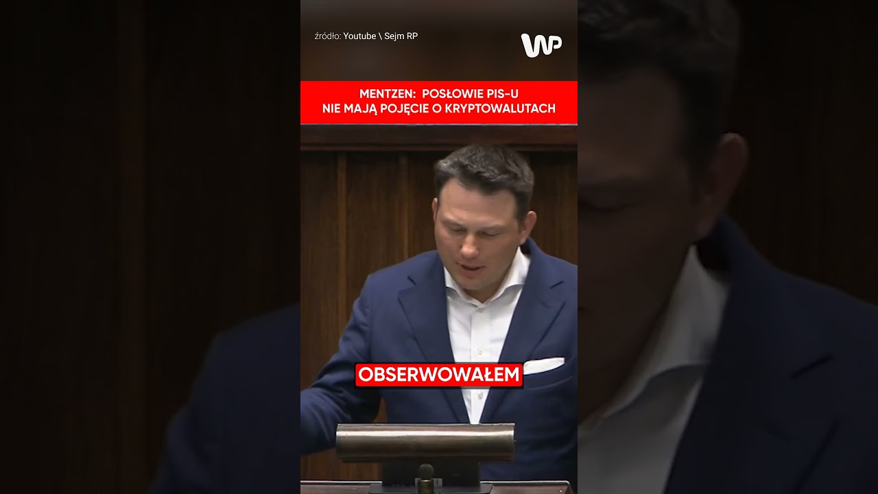 Mentzen ostro o sejmowej debacie ws. kryptowalut