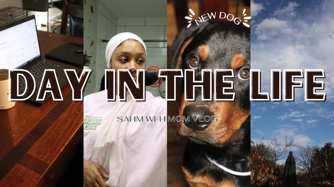 DAY IN THE LIFE | Work From Home | Homeschool | Hanukkah Prep & More | The Wife Life