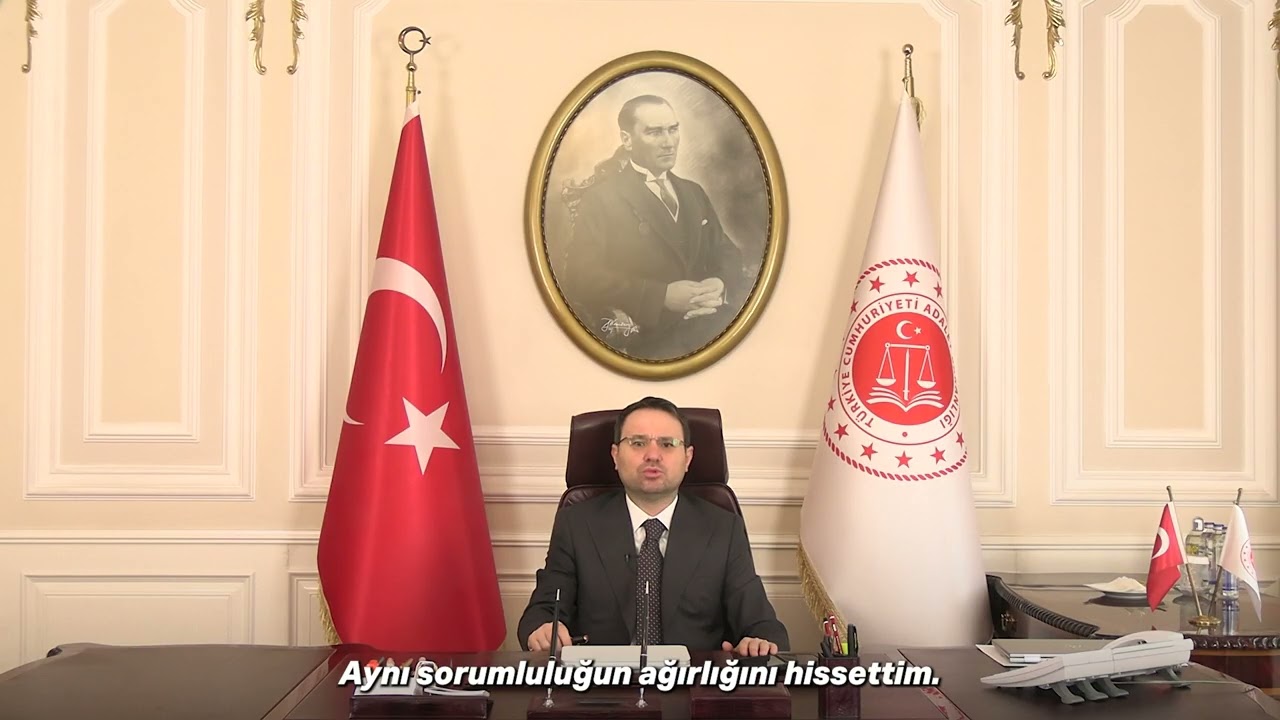 Adalet Bakanımız Sayın Akın Gürlek'in Mesajı