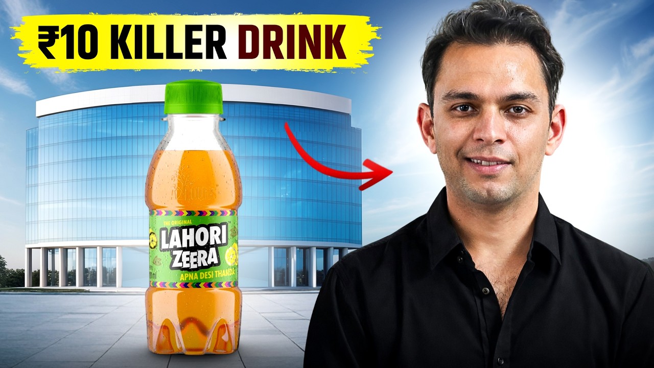 How a ₹10 Drink Is Disrupting Coke & Pepsi? 🔥 Lahori Zeera Case Study | Live Hindi Facts