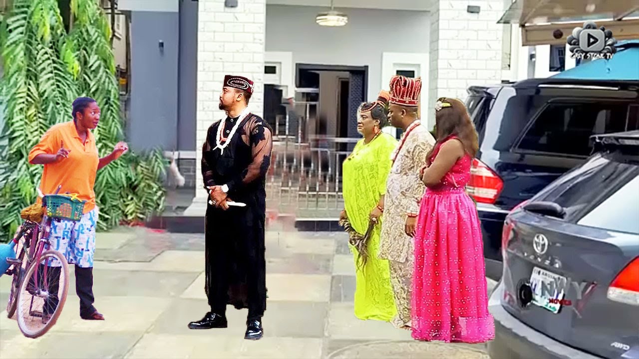 She Came 2 Give Her Friend That Work As A Maid Palmwine When D Prince Chose Her As His Bride- Movie