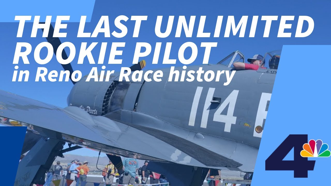 Meet the last unlimited rookie pilot in Reno air racing history