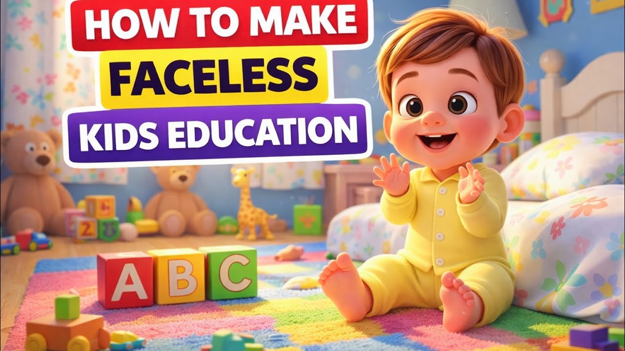 How To Make Faceless Kids Educational Cartoons for FREE… (Here’s Exactly How)