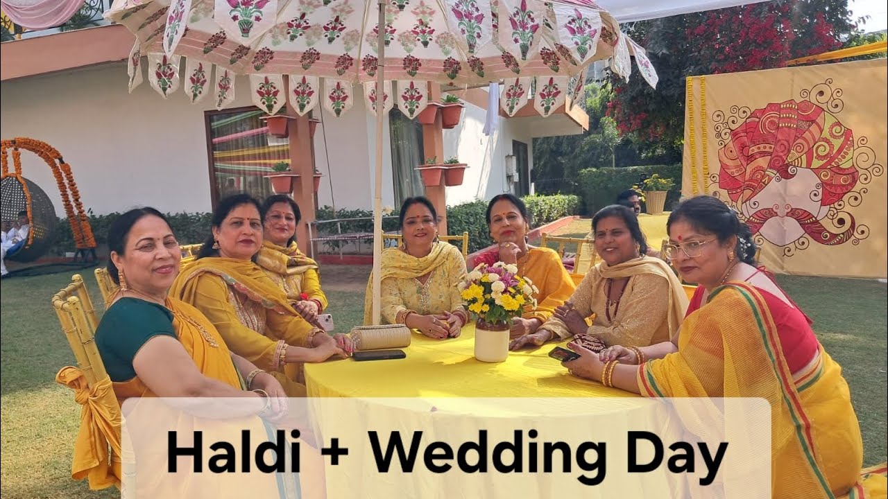 #wedding #Haldi#Fun #Indian Wedding # Viral Vlog