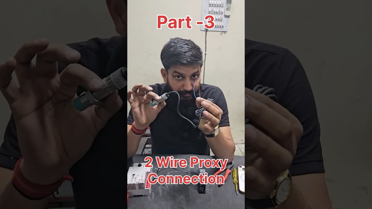 2 Wire Proxy Sensor Connection Kaise Krain