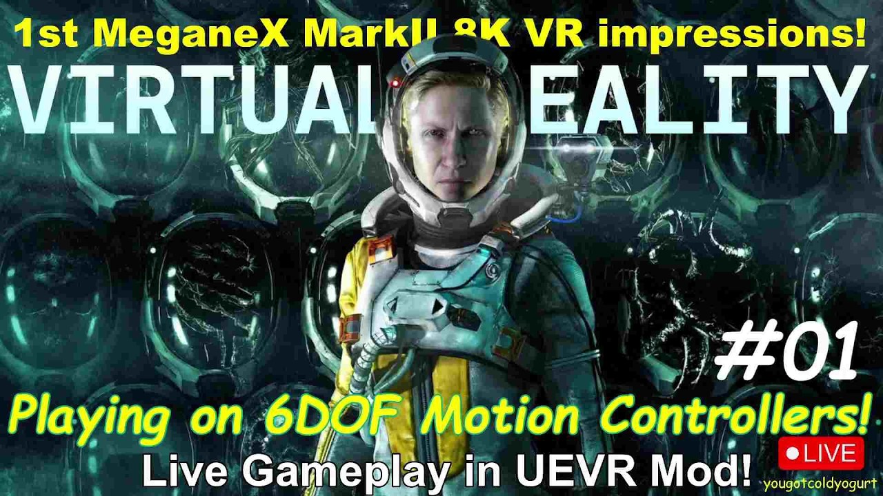 #1 Returnal: вид от первого лица, 6DOF VR-мод! Контроллеры движения + геймплей на ПК 5090 в прямо...