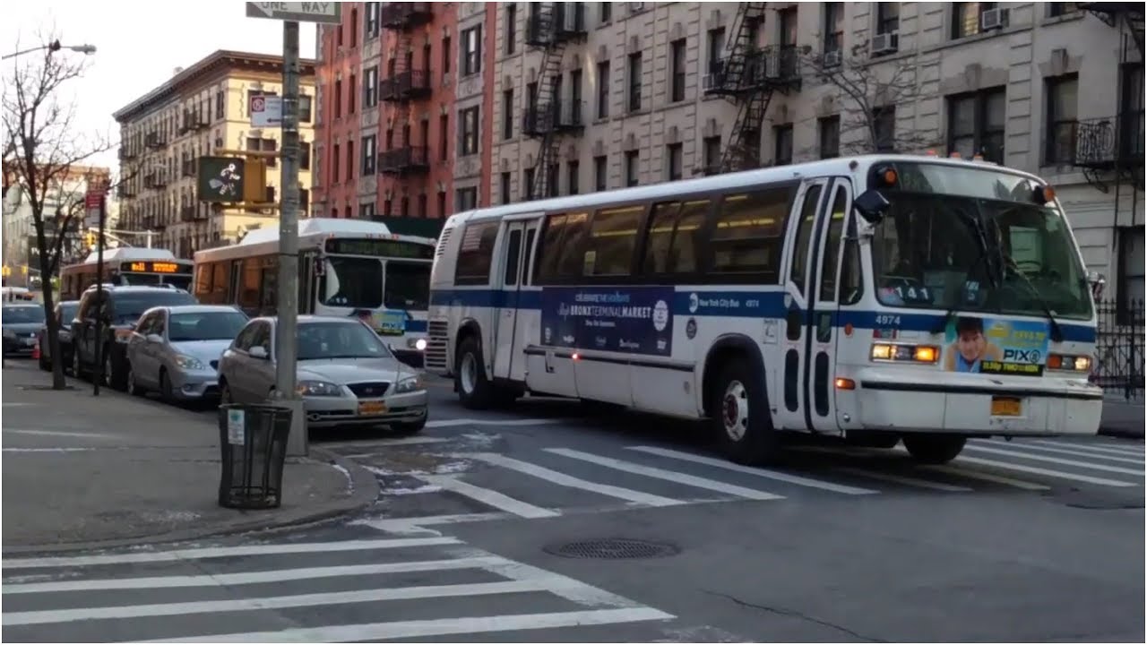 MTA: Bx3, Bx11, Bx13, Bx35, Bx36, M5 Bus Action @ Washington Heights