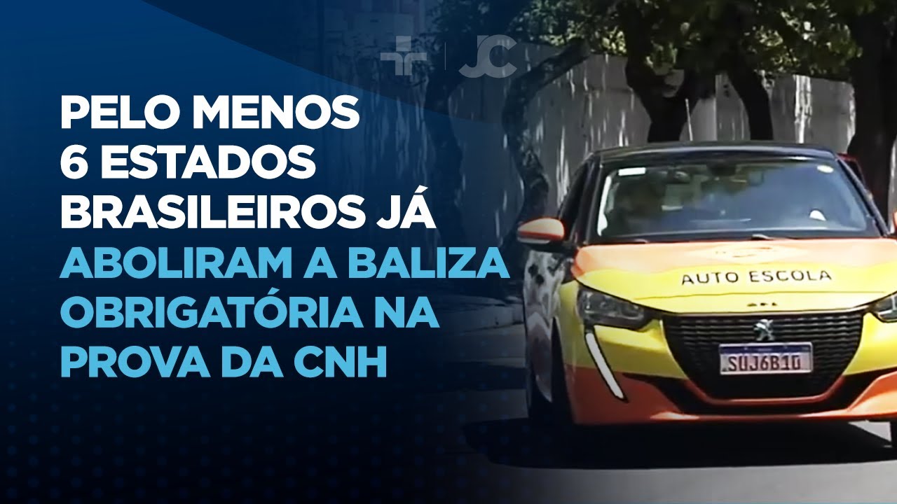 Pelo menos 6 estados brasileiros já aboliram a baliza obrigatória na prova da CNH