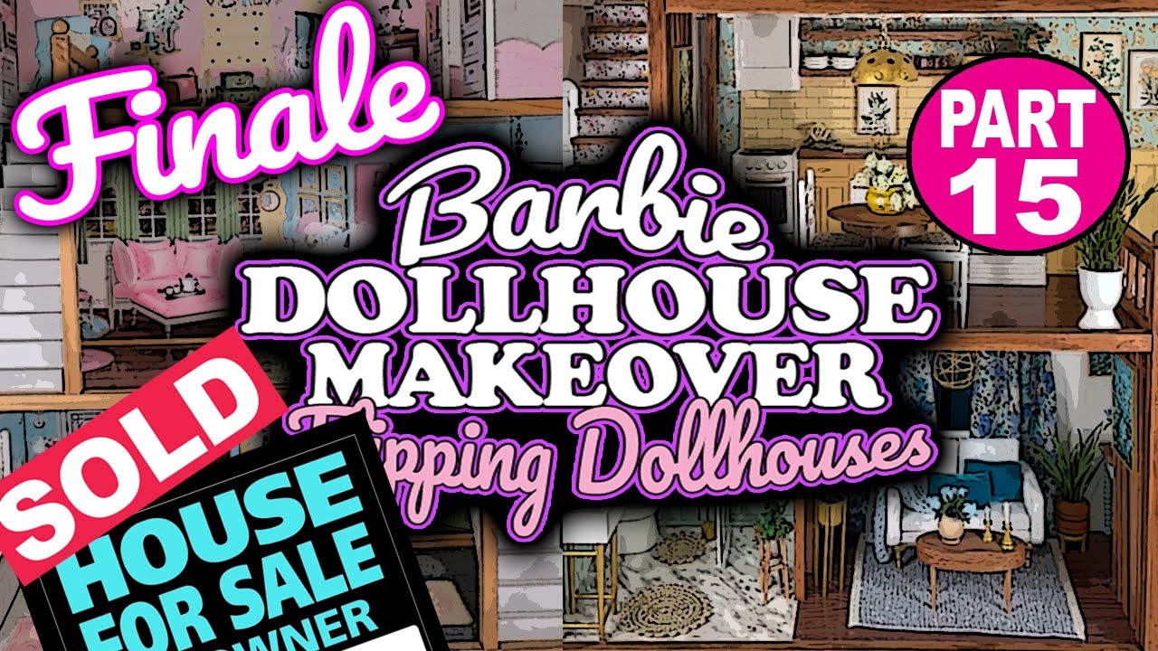 Кукла Барби KidKraft: переделка кукольного домика своими руками. Переворачивающиеся кукольные дом...