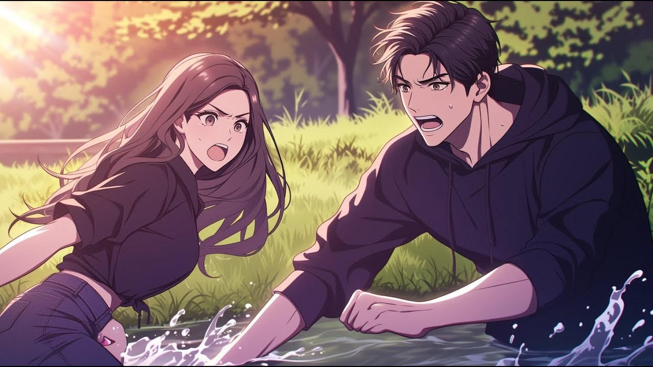 📕I hooked a broken millionaire while fishing  Now she's my chaotic wife