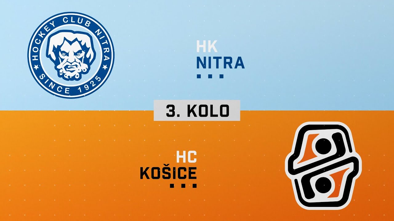 3.kolo štvrťfinále HK Nitra - HC Košice HIGHLIGHTS