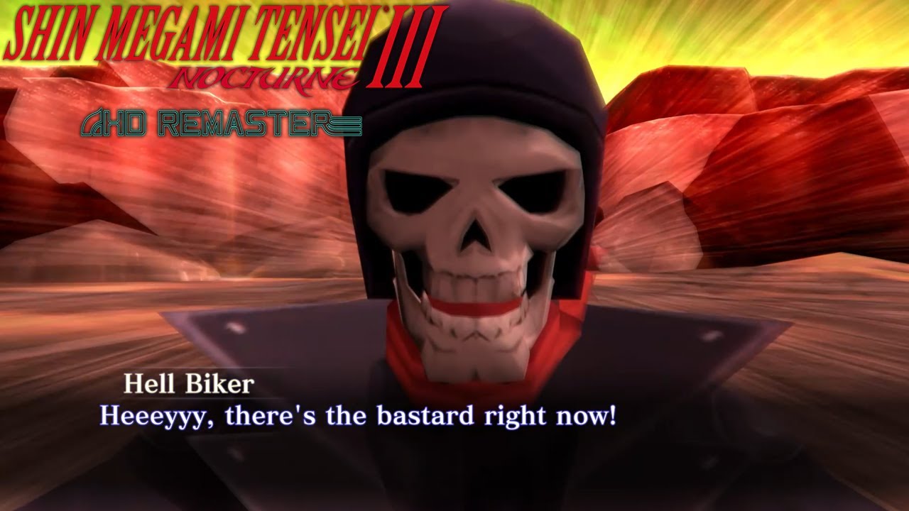 Shin Megami Tensei 3 Nocturne HD Remaster - Boss Hell Biker
