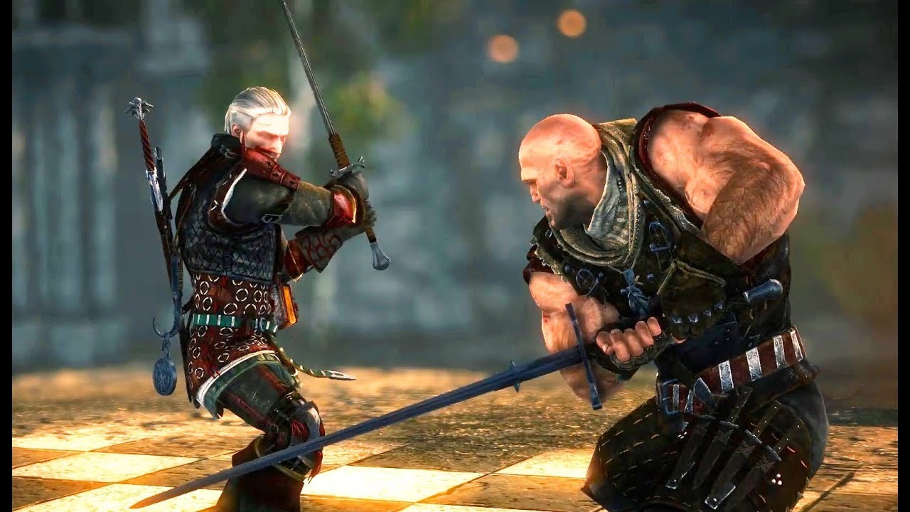 THE WITCHER 2 - Letho Final Boss Fight (Dark mode, best armor & weapon)