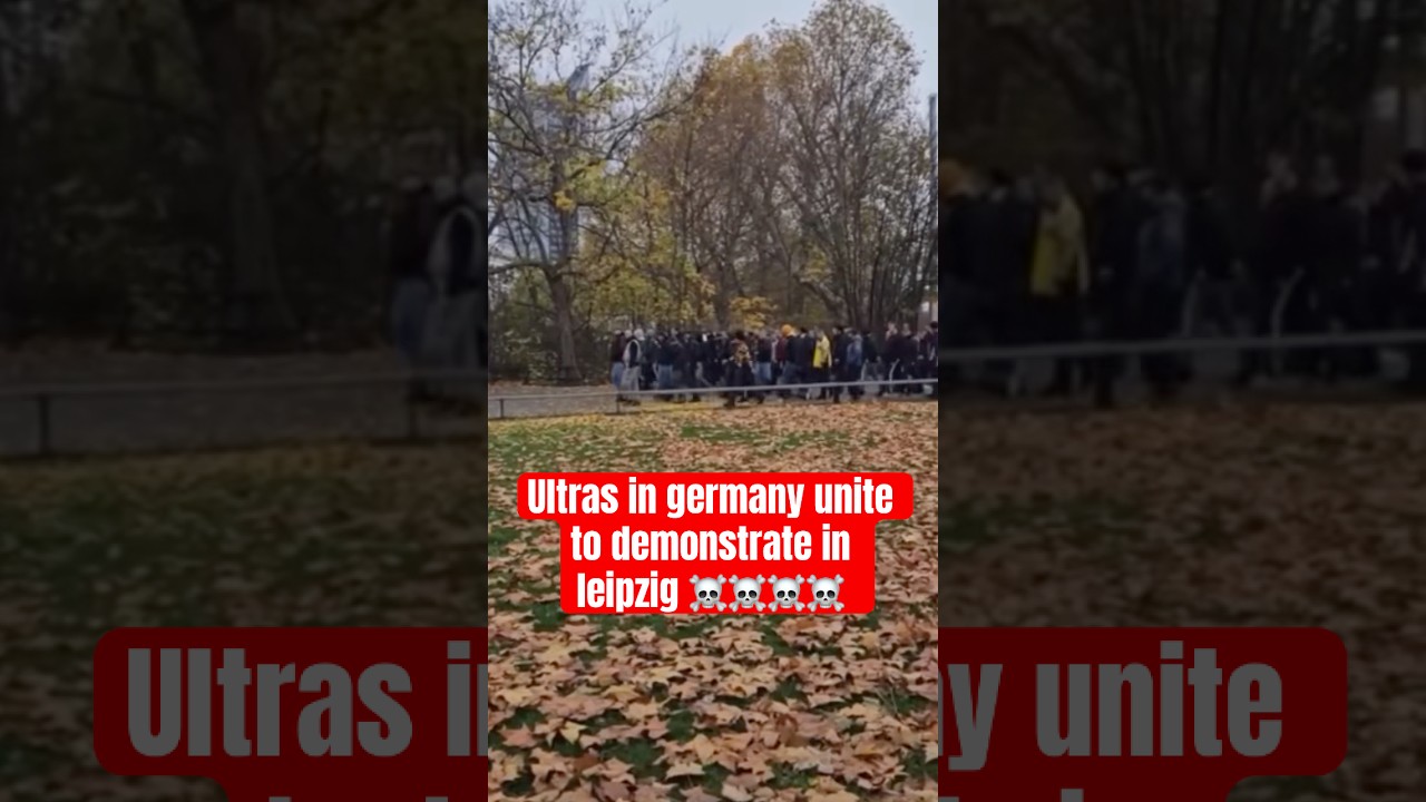 &ldquo;Unseen Footage! All German Ultras Unite for a Massive Protest in Leipzig &mdash; Historic Fan Movement!&rdquo;