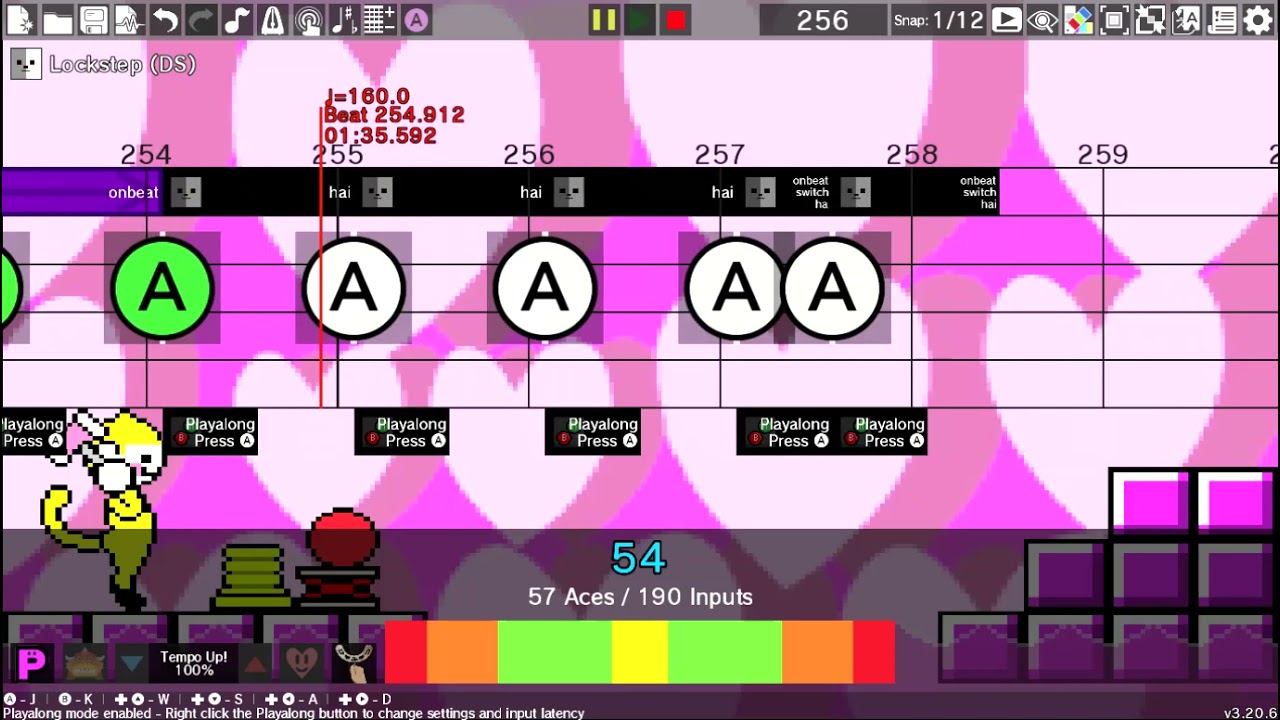 [RHRE3] Remix 10 (DS) converted to the button format
