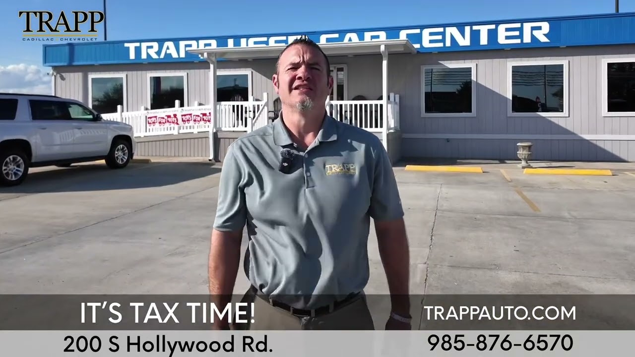 Tax time hits different at Trapp Used Car Center 💰🚗
