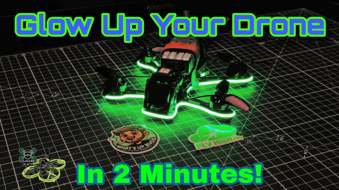 Install LED Strips on Your FPV Drone in 2 Minutes! | Quicker With Quads