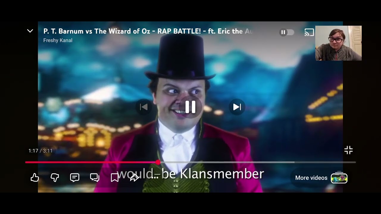 IT'S TIME FOR THE SHOW TO START!! Freshy Kanal reaction P.T Barnum vs Wizard of Oz