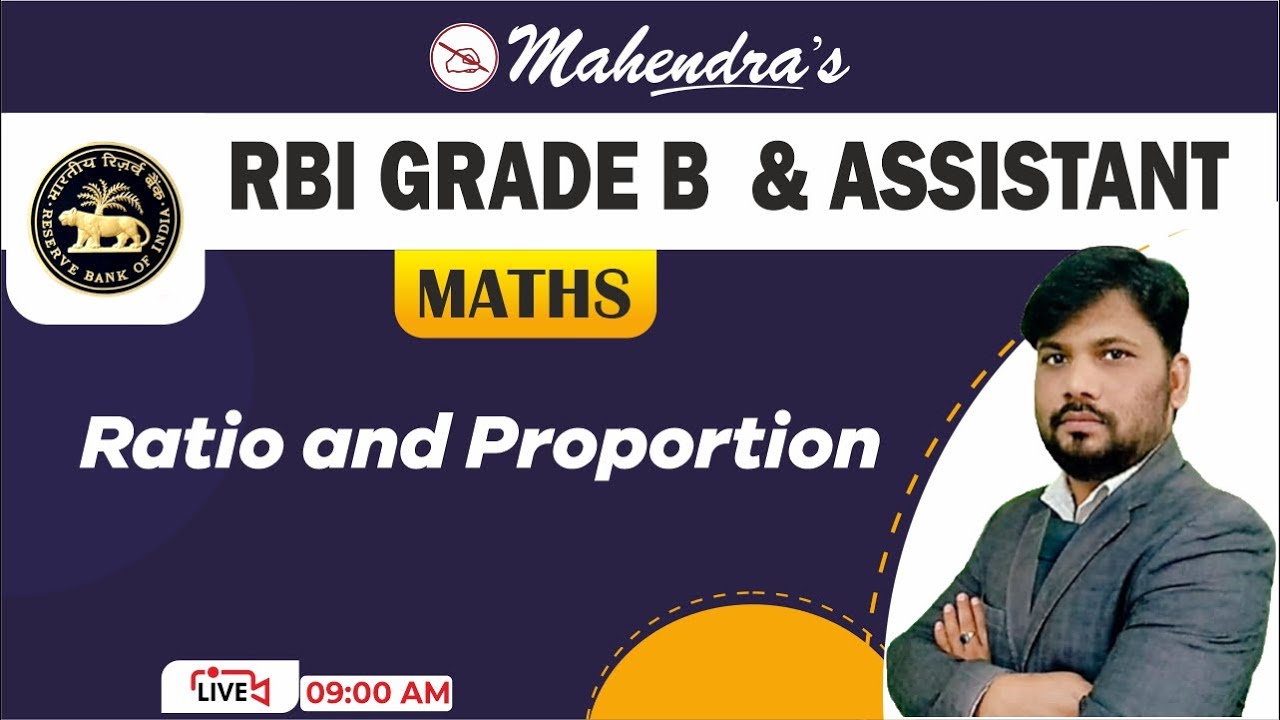 RBI Grade B | RBI Assistant | Bank Exams 2021-22 | Ratio and Proportion | Quantitative Aptitude