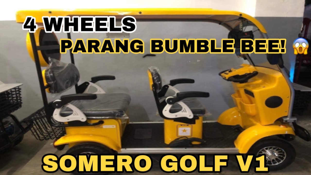 SOMERO GOLF V1 EBIKE ACTUAL DEMO (4 WHEELS)