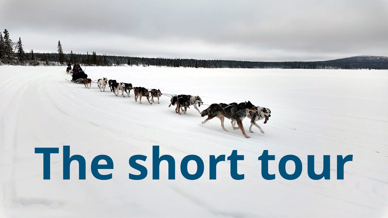 Tour overview: Short tour - Arctic Dogsled Adventure