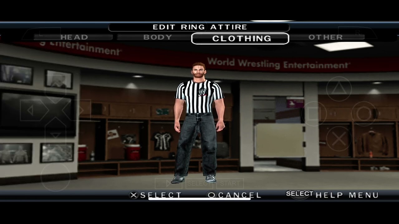 Smackdown vs Raw 2010 - Create a Custom Superstar (iOSPSP)