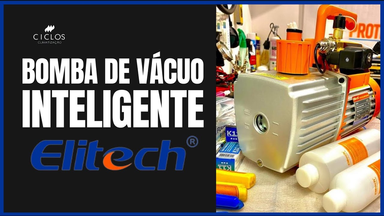 TOP Bomba de VÁCUO INTELIGENTE Elitech ... Veio para arrebentar