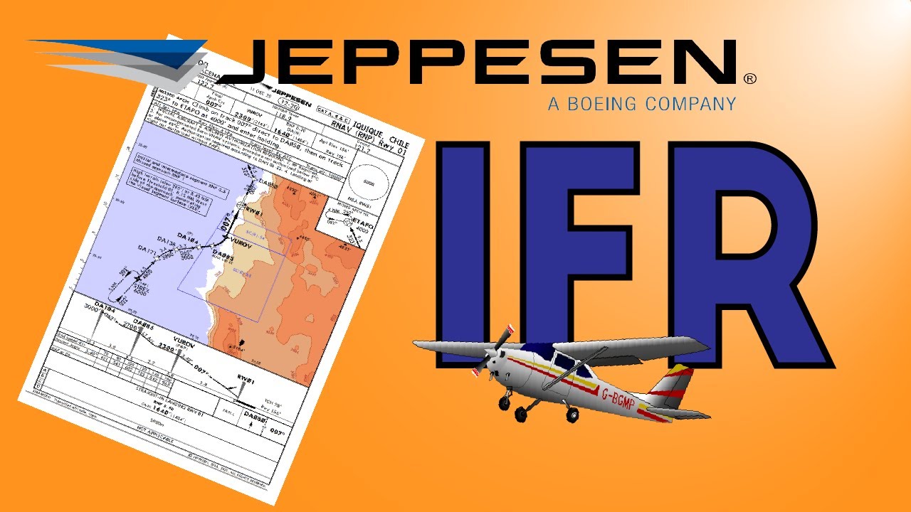 Cartas de aproximación Jeppesen