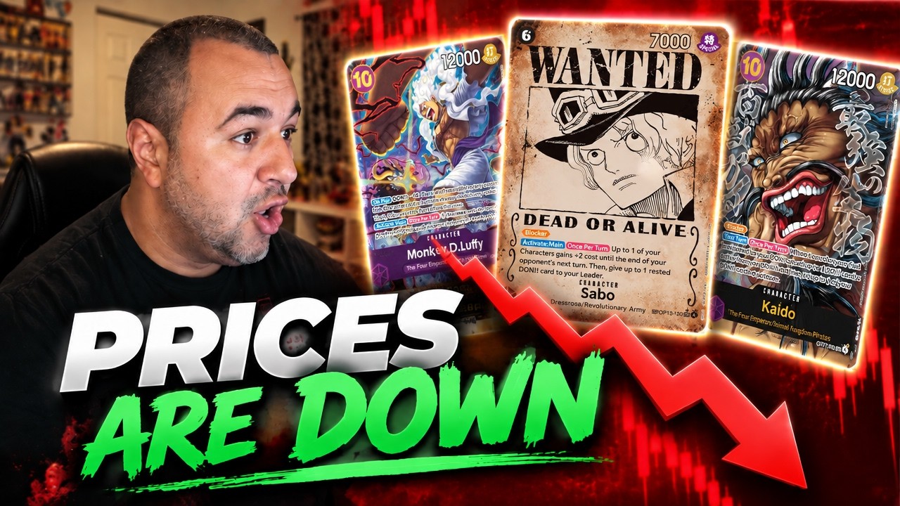 🚨 Обновление рынка One Piece TCG: ВЕРНУЛСЯ мощнейший рынок покупателя!