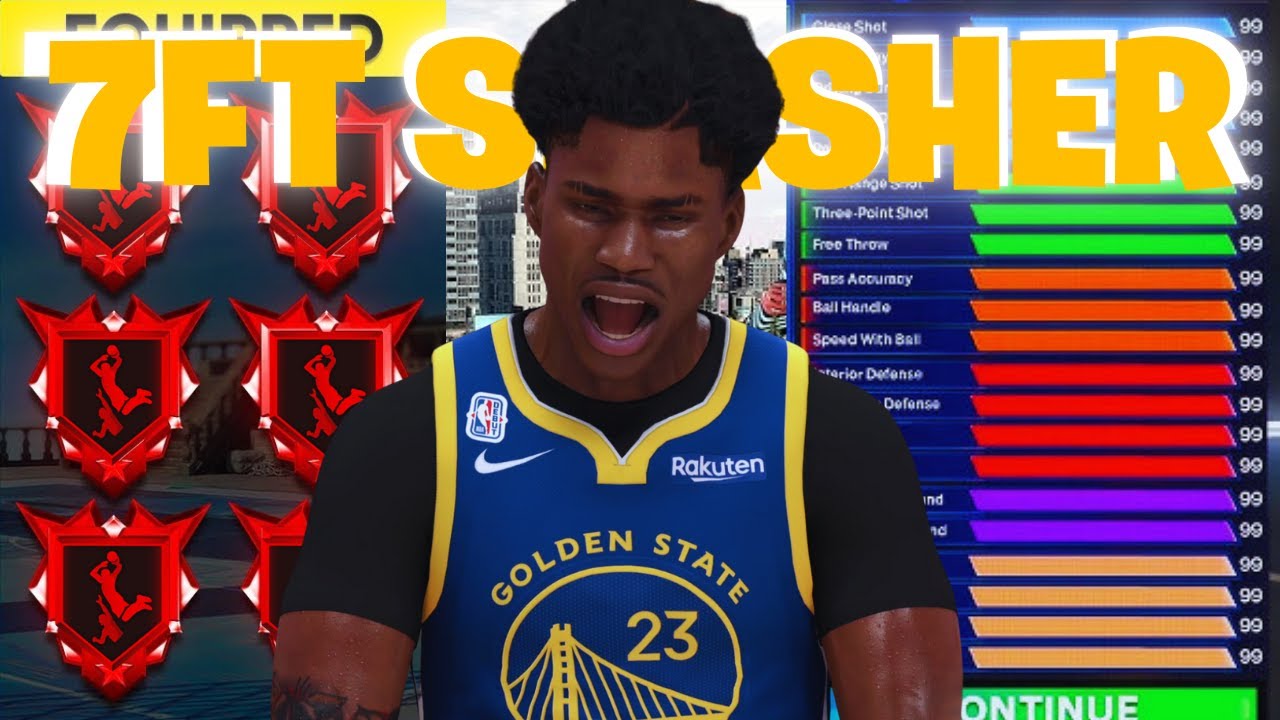 i found the most INSANE 7ft slasher build in NBA 2K26... (DUNK ON EVERYONE)