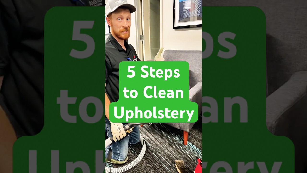 5-etapowy samouczek czyszczenia tapicerki &ndash; instrukcje na ekranie #cleanwithme #deepcleaning #asmr