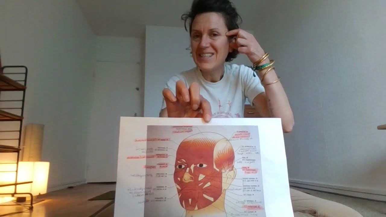yoga du visage et pratique améliorant la qualité de la peau et de nos muscles