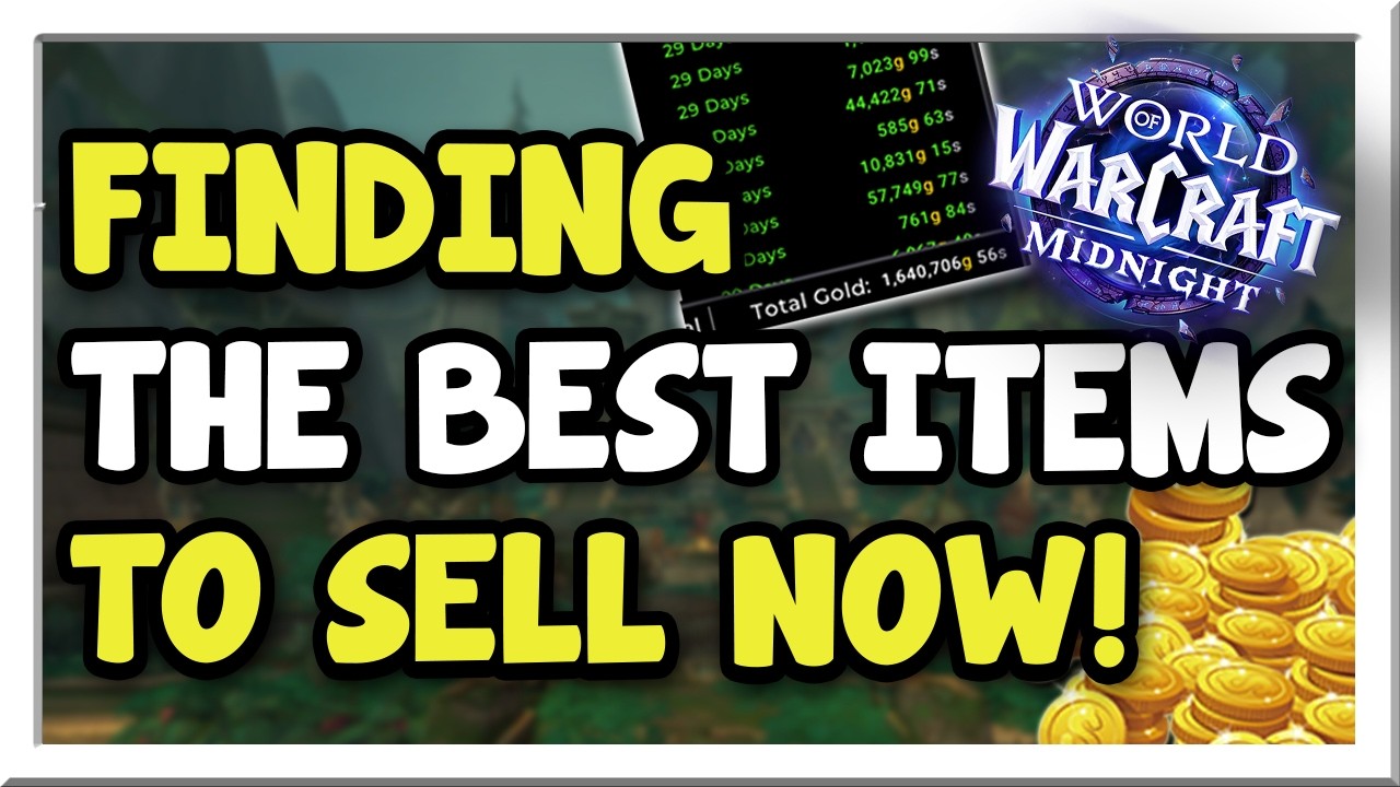 How to Find the Best Items to Sell Right Now! | KPs & Skill Guide | Midnight | WoW Gold Making Guide