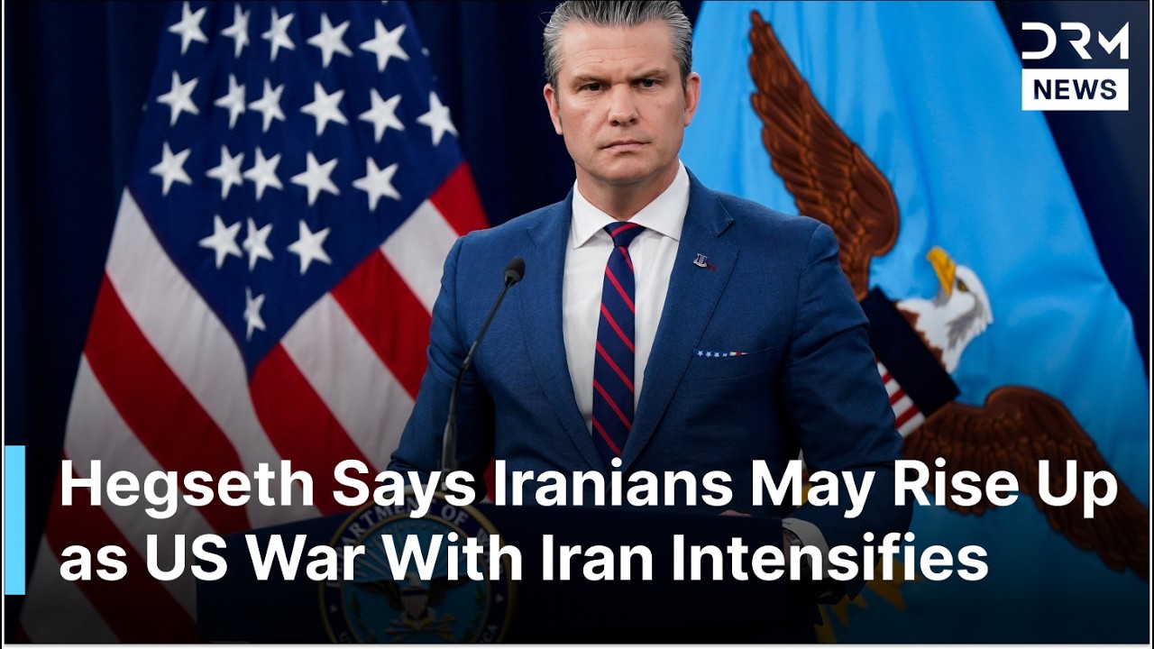 “Don’t Protest While Bombs Drop”: Pete Hegseth Says Moment Will Come for Iranians to Protest | AC1G