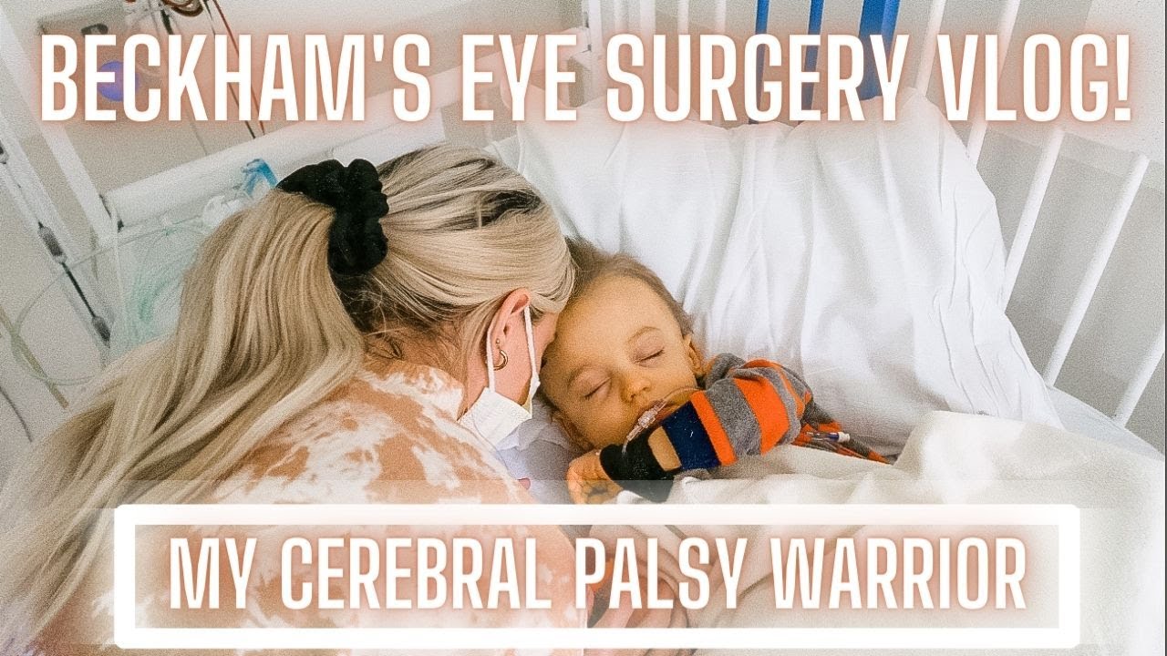 EYE SURGERY VLOG! FIXING CROSS EYED VISION FOR OUR BABY!
