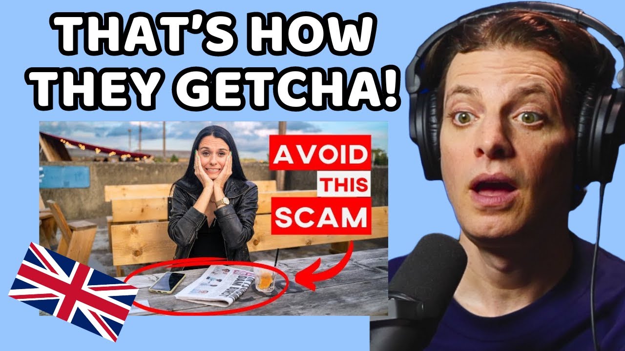 American Reacts to 8 London Scams
