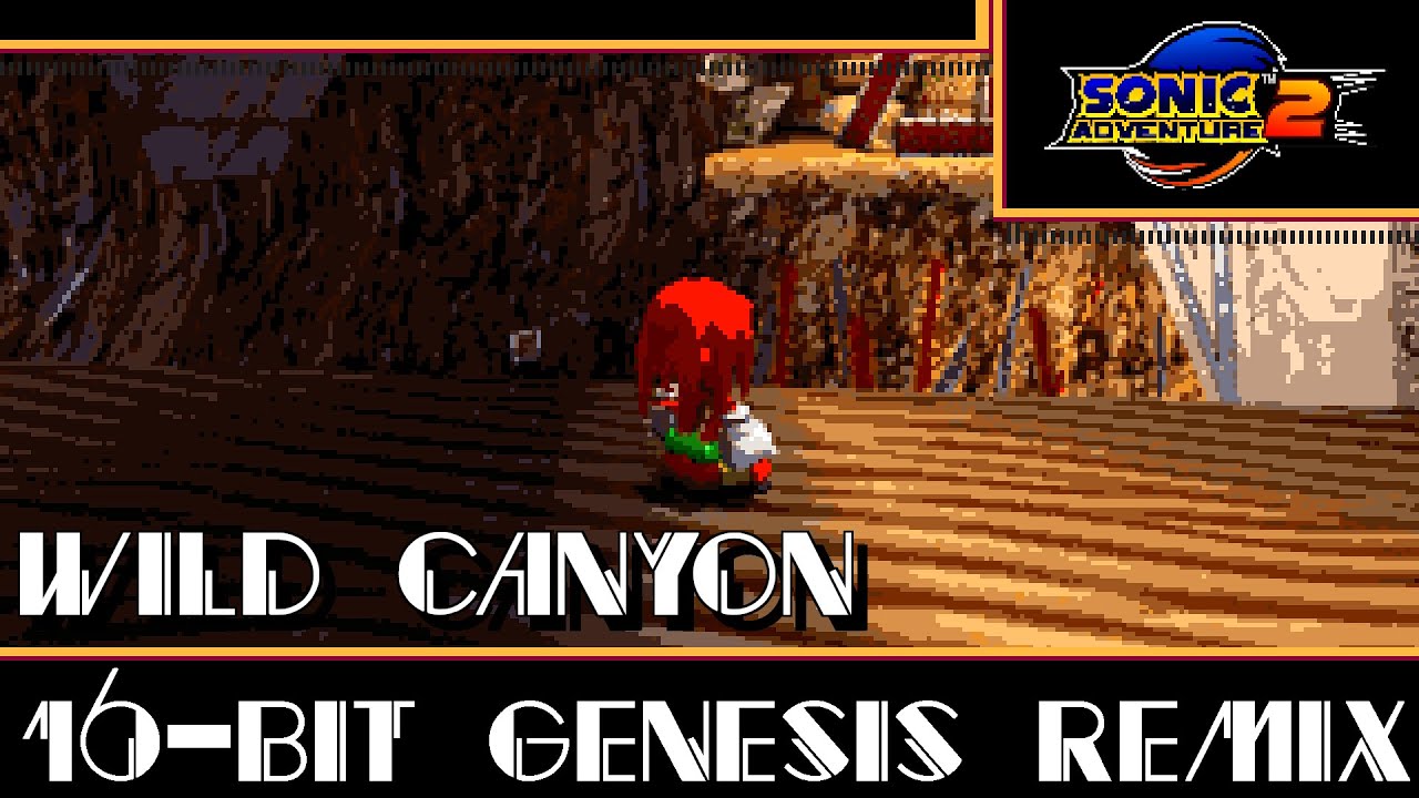 [16-Bit;Genesis]Wild Canyon - Sonic Adventure 2(COMMISSION)